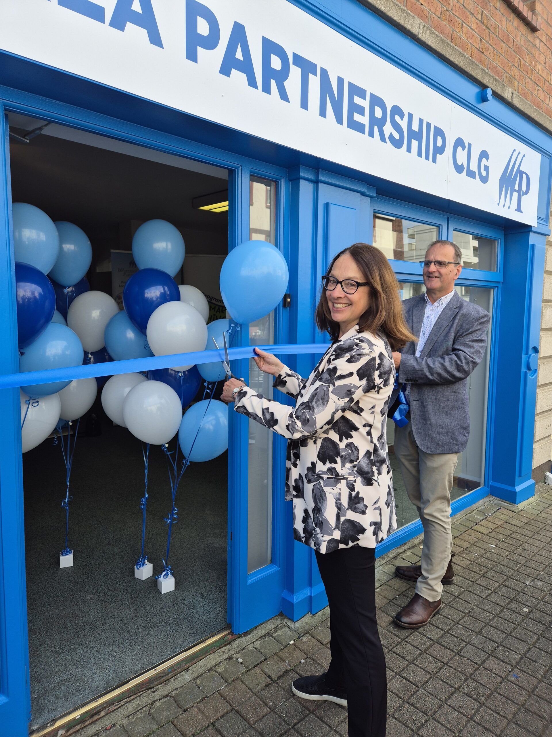 Her Excellency Nancy Smyth, Canadian Ambassador to Ireland opens new Waterford Area Partnership offices on Canada Street